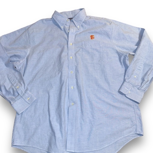 Florida State University FSU Seminoles Oxford Button Down - 17 1/2 - 35‎ Regular - Picture 3 of 7